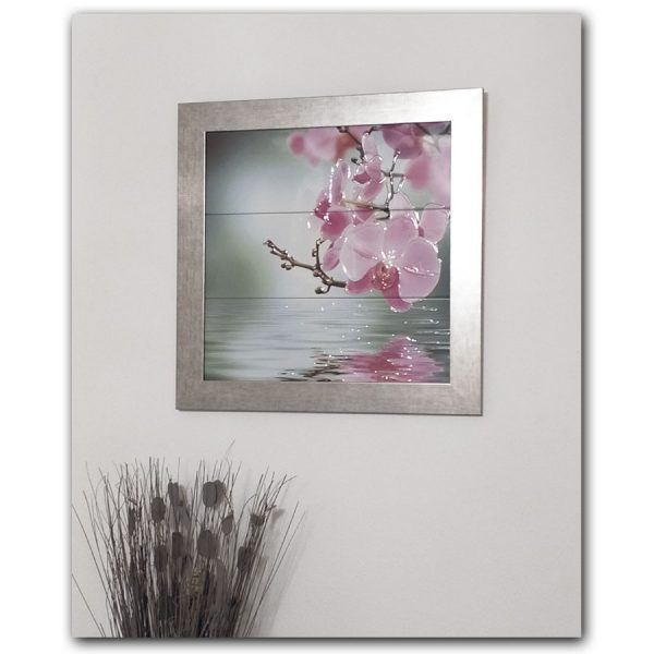 Orquídea sobre agua, Mural cerámico - Imagen 2