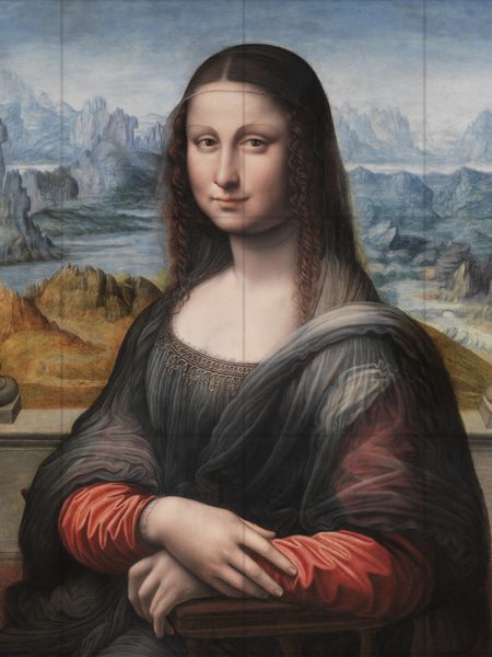 Mural azulejos La Gioconda o Mona Lisa